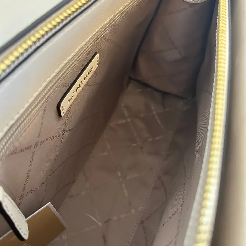 Michael kors purse Sheila Medium Satchel LT Cream - Picture 7 of 9